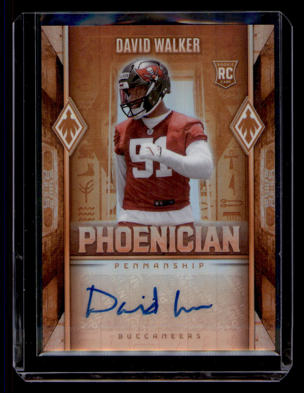 2025 Panini Phoenix David Walker Phoenician Penmanship Rookie Auto RC #PHP-DWR