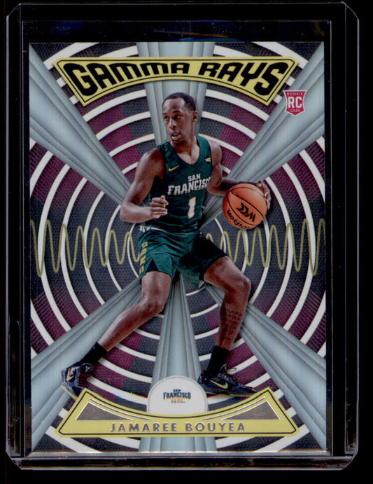 2022 Panini Chronicles Draft Picks Jamaree Bouyea Gamma Rays #ZG-JBO RC Dons