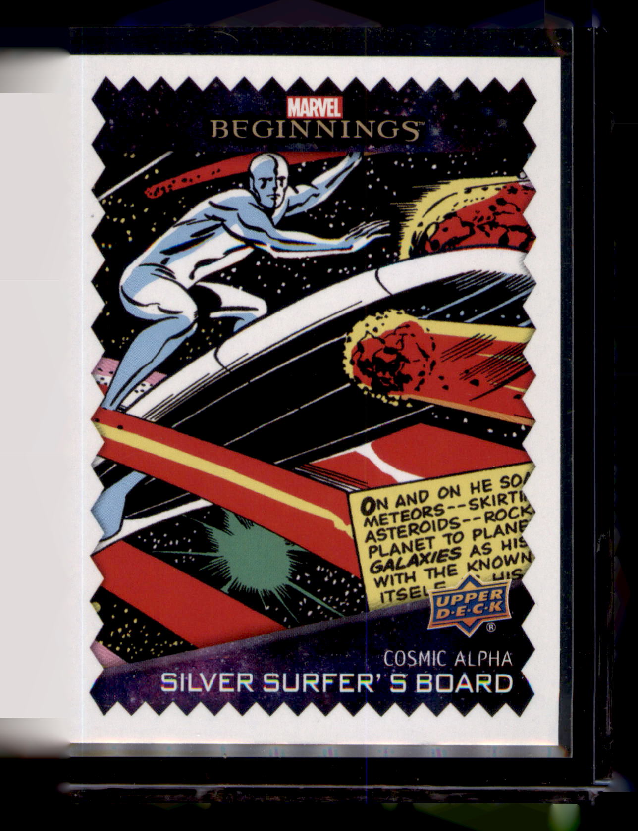 2023 Upper Deck Marvel Beginnings Vol 2 Silver Surfer's Board Cosmic Alpha CA2