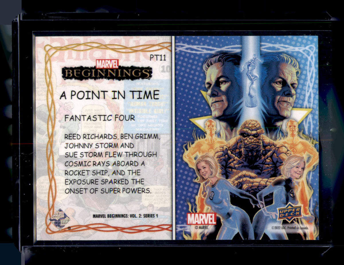 2023 Upper Deck Marvel Beginnings Vol 2 Fantastic Four A Point in Time PT11