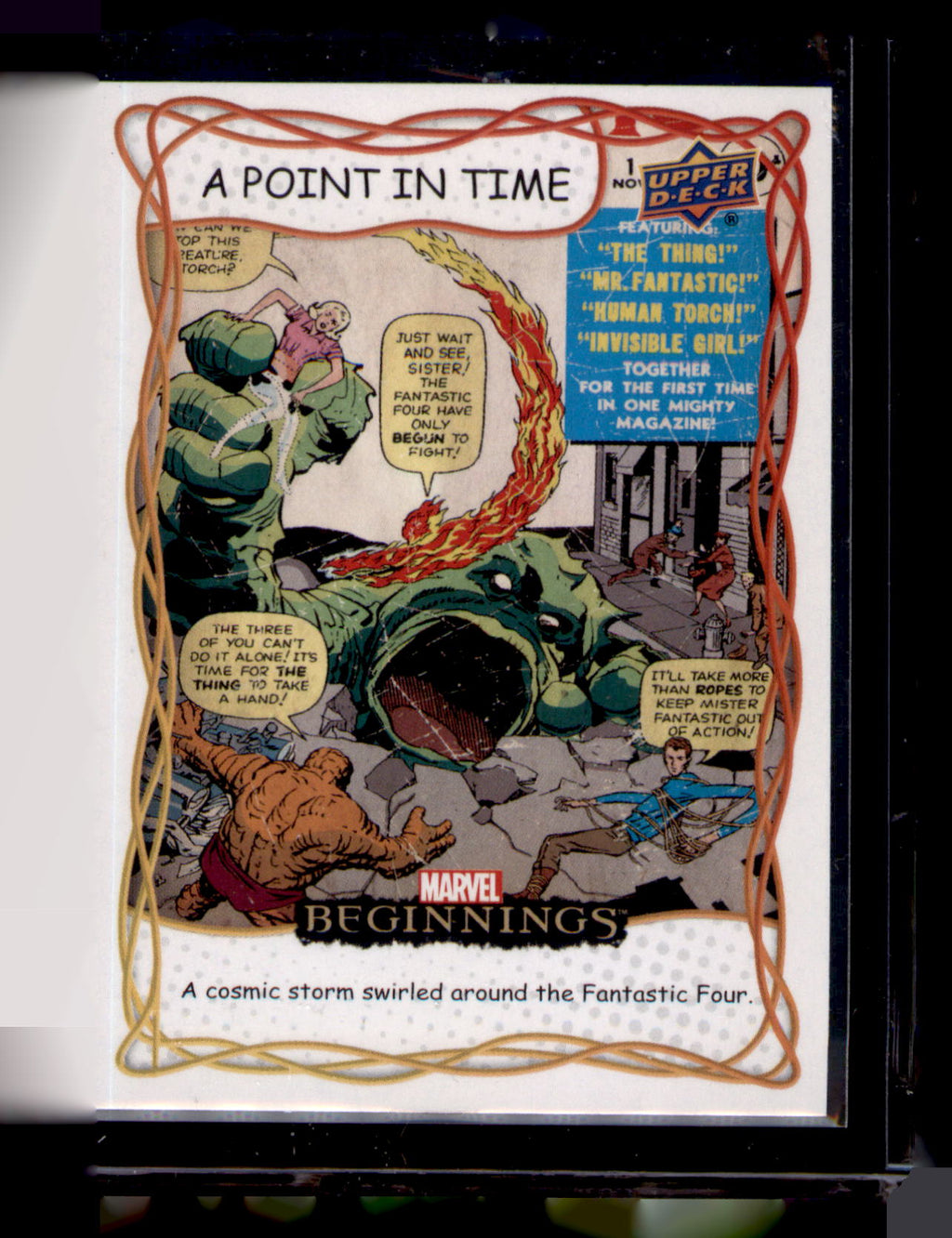 2023 Upper Deck Marvel Beginnings Vol 2 Fantastic Four A Point in Time PT11