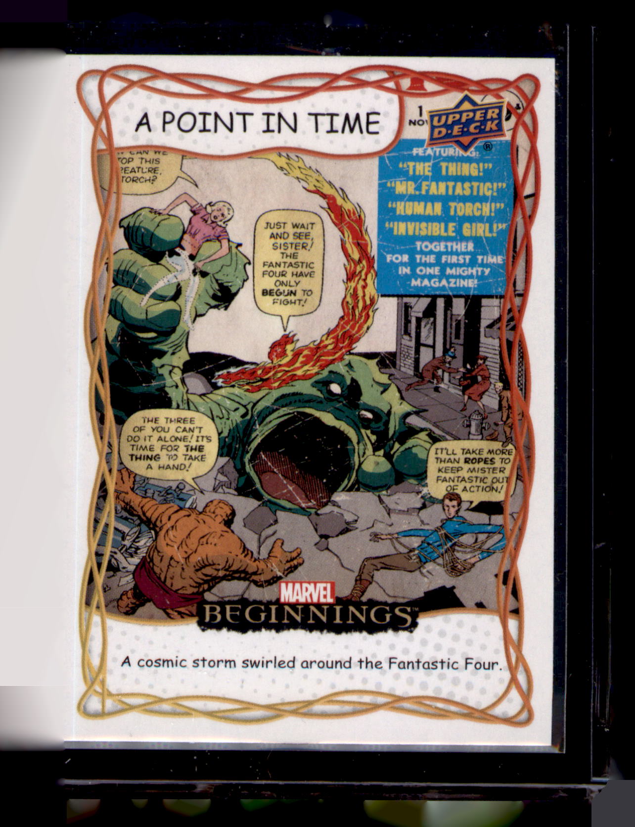 2023 Upper Deck Marvel Beginnings Vol 2 Fantastic Four A Point in Time PT11
