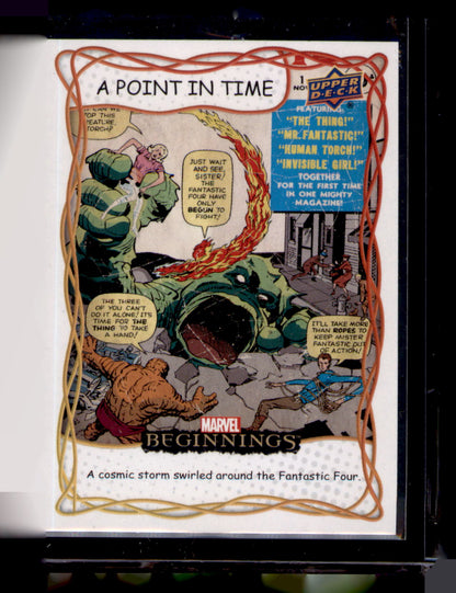 2023 Upper Deck Marvel Beginnings Vol 2 Fantastic Four A Point in Time PT11