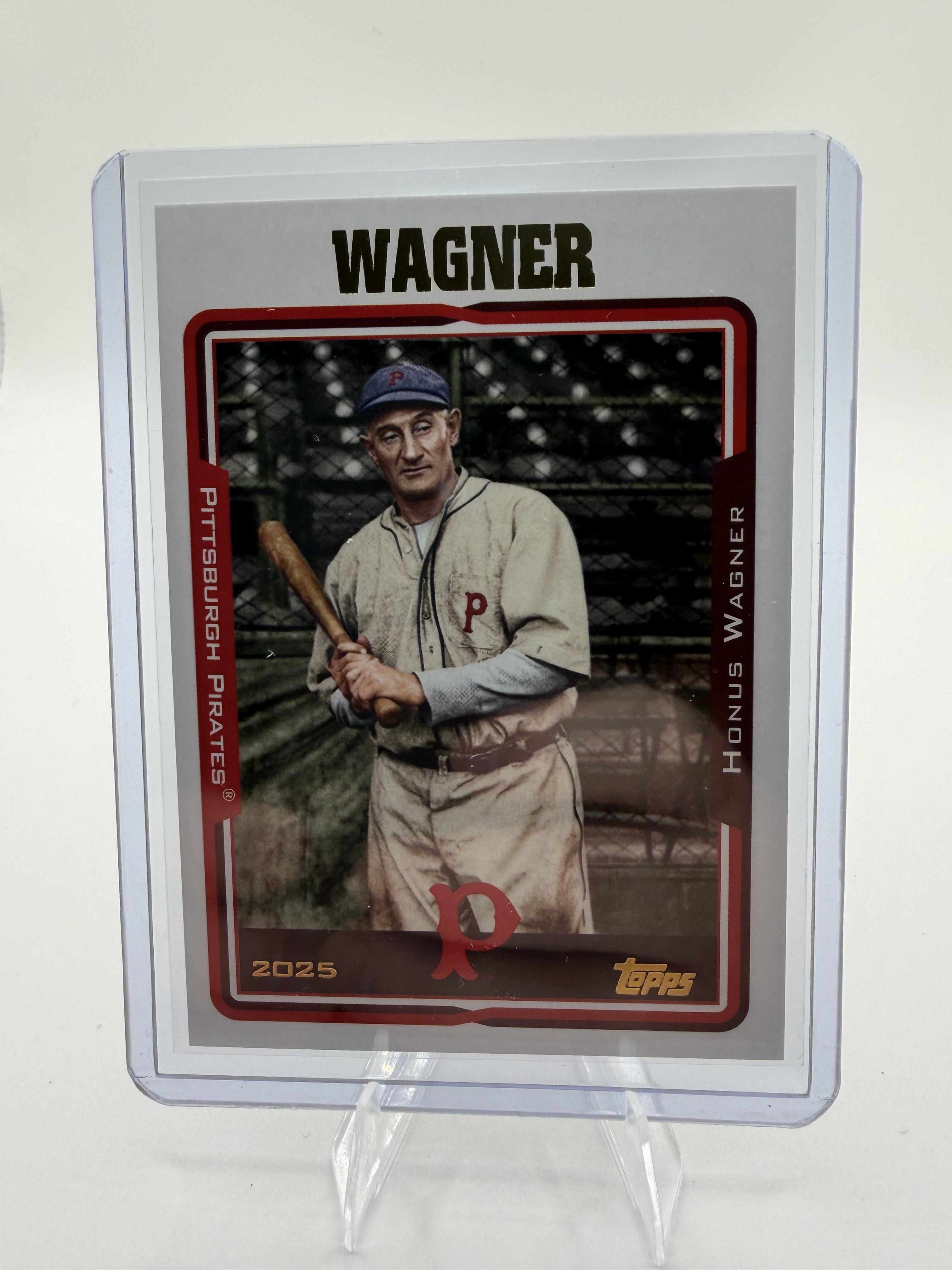 2025 Topps Archives Honus Wagner 2005 Design Pirates Card #225 Base