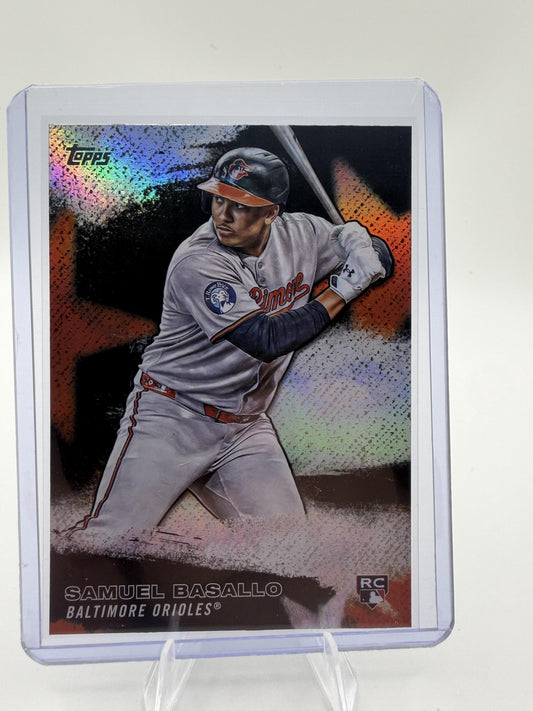 2026 Topps Stars of MLB Samuel Basallo Rookie RC Card #SMLB-13 Orioles