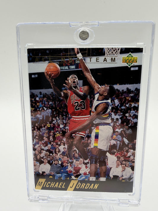 1992-93 Upper Deck Michael Jordan All-NBA Team Insert Card #AN1 Bulls