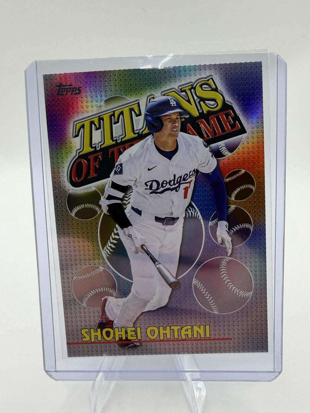 2026 Topps Shohei Ohtani Titans of the Game #TOG-1 Los Angeles Dodgers