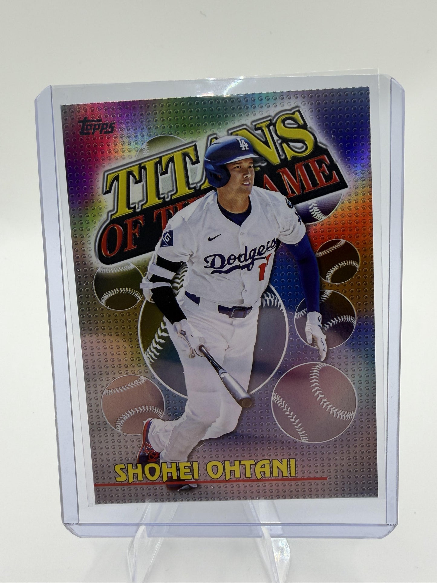 2026 Topps Shohei Ohtani Titans of the Game #TOG-1 Los Angeles Dodgers