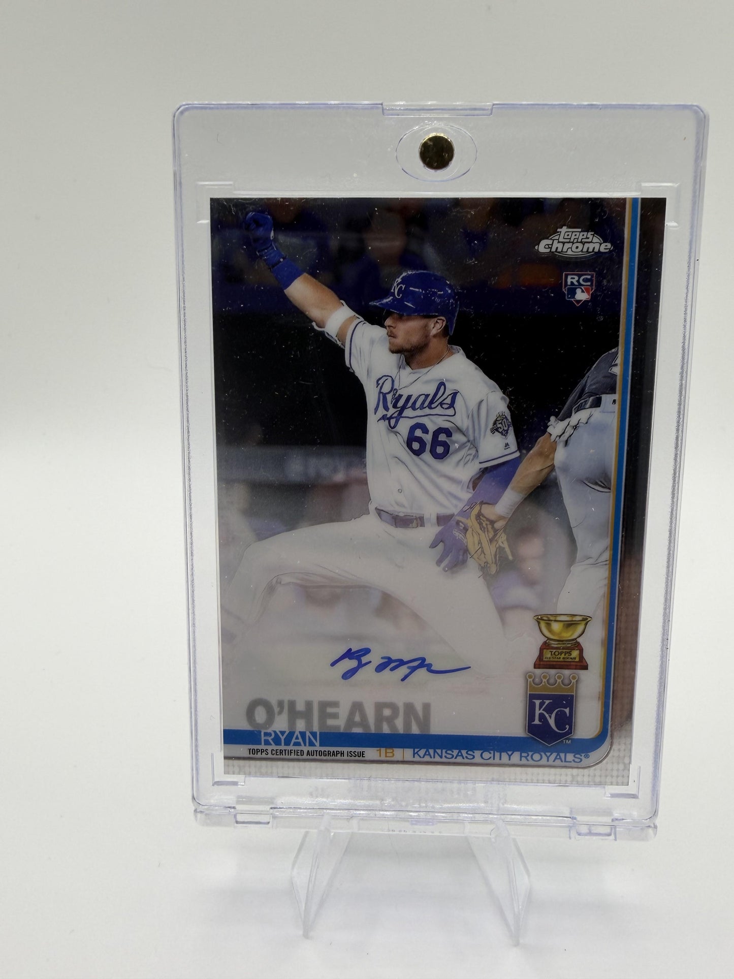 2019 Topps Chrome #RA-ROH Ryan O'Hearn Rookie Autographs