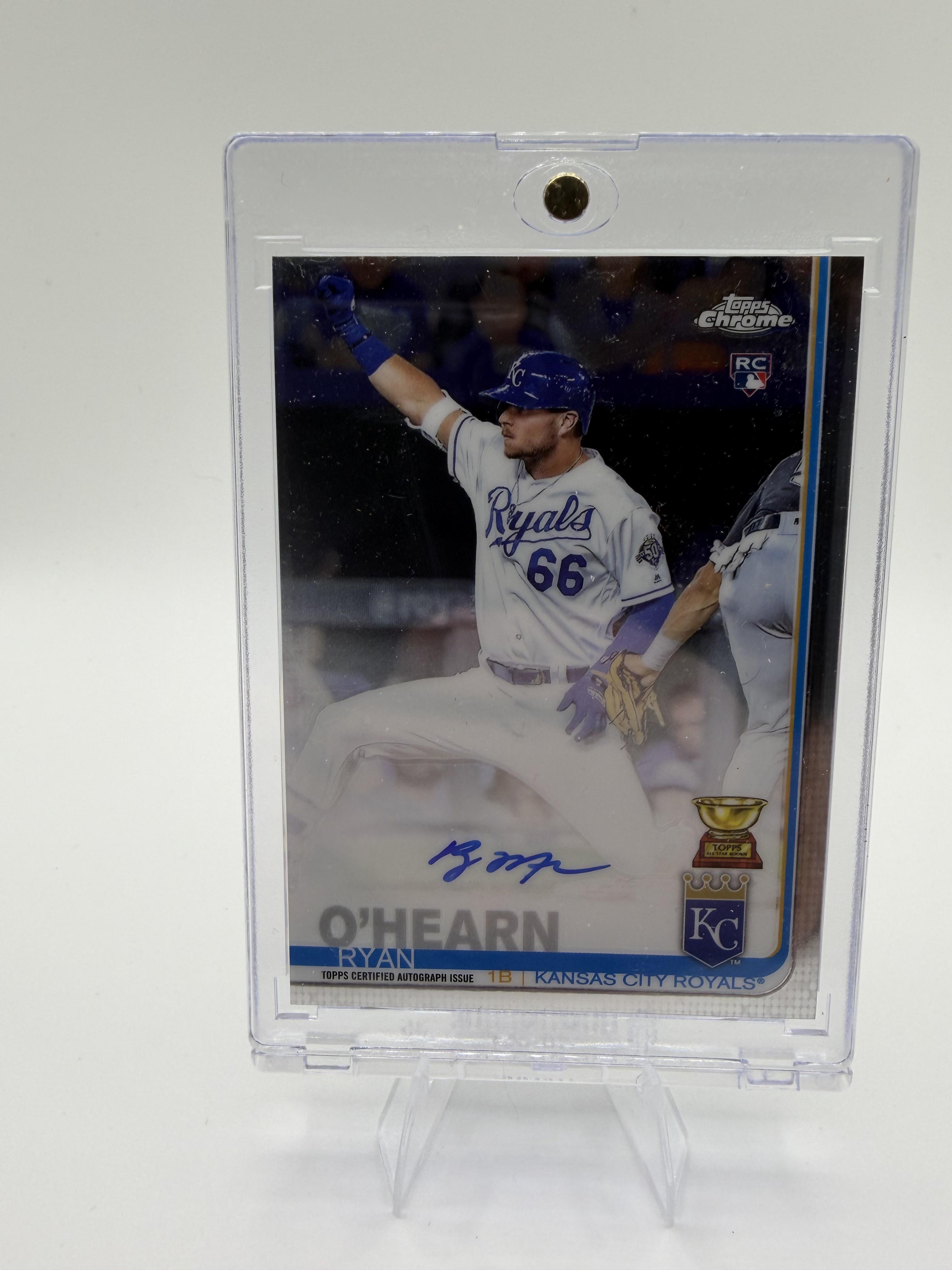 2019 Topps Chrome #RA-ROH Ryan O'Hearn Rookie Autographs
