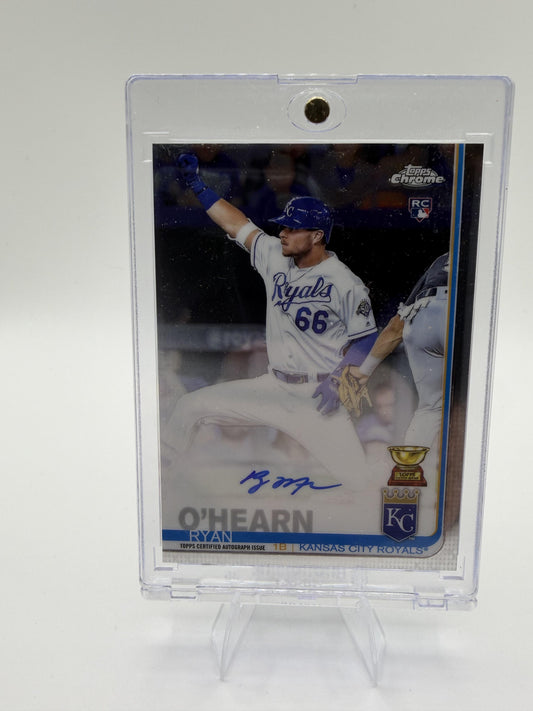 2019 Topps Chrome #RA-ROH Ryan O'Hearn Rookie Autographs
