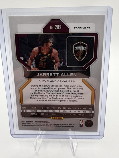 2021-22 Prizm Jarrett Allen ASIA TMALL GOLD RED  WAVE #209 Cavaliers SP