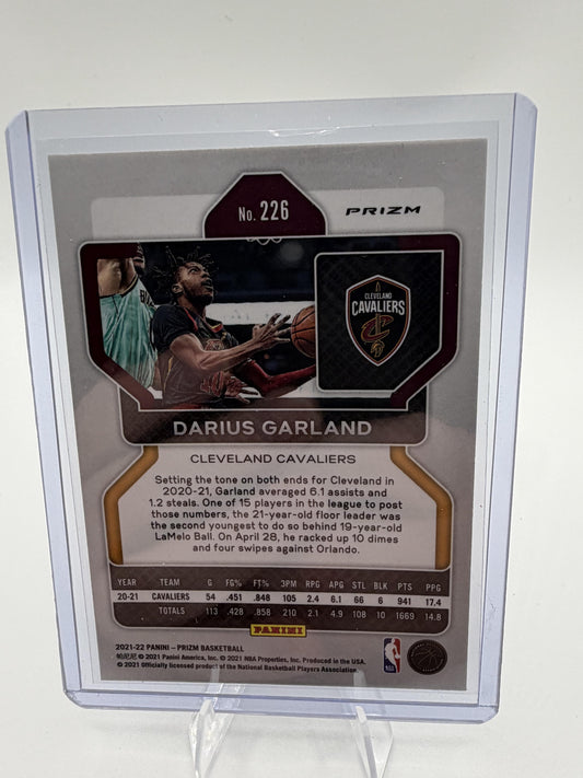 2021-22 Panini Prizm Darius Garland ASIA TMALL BLUE WAVE #226 Cavaliers SP