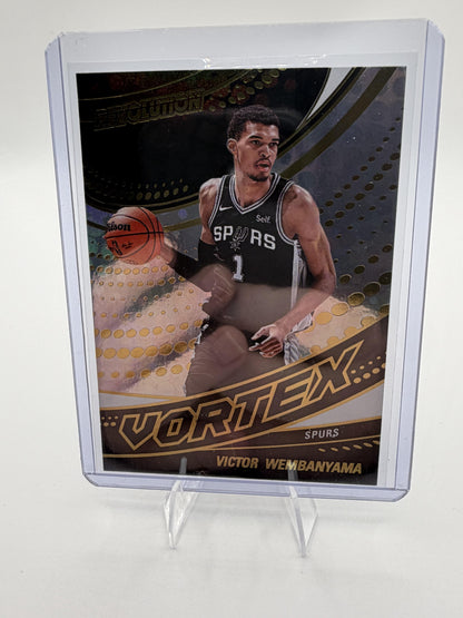 2024-25 Panini Revolution Victor Wembanyama #17 Vortex Insert Spurs