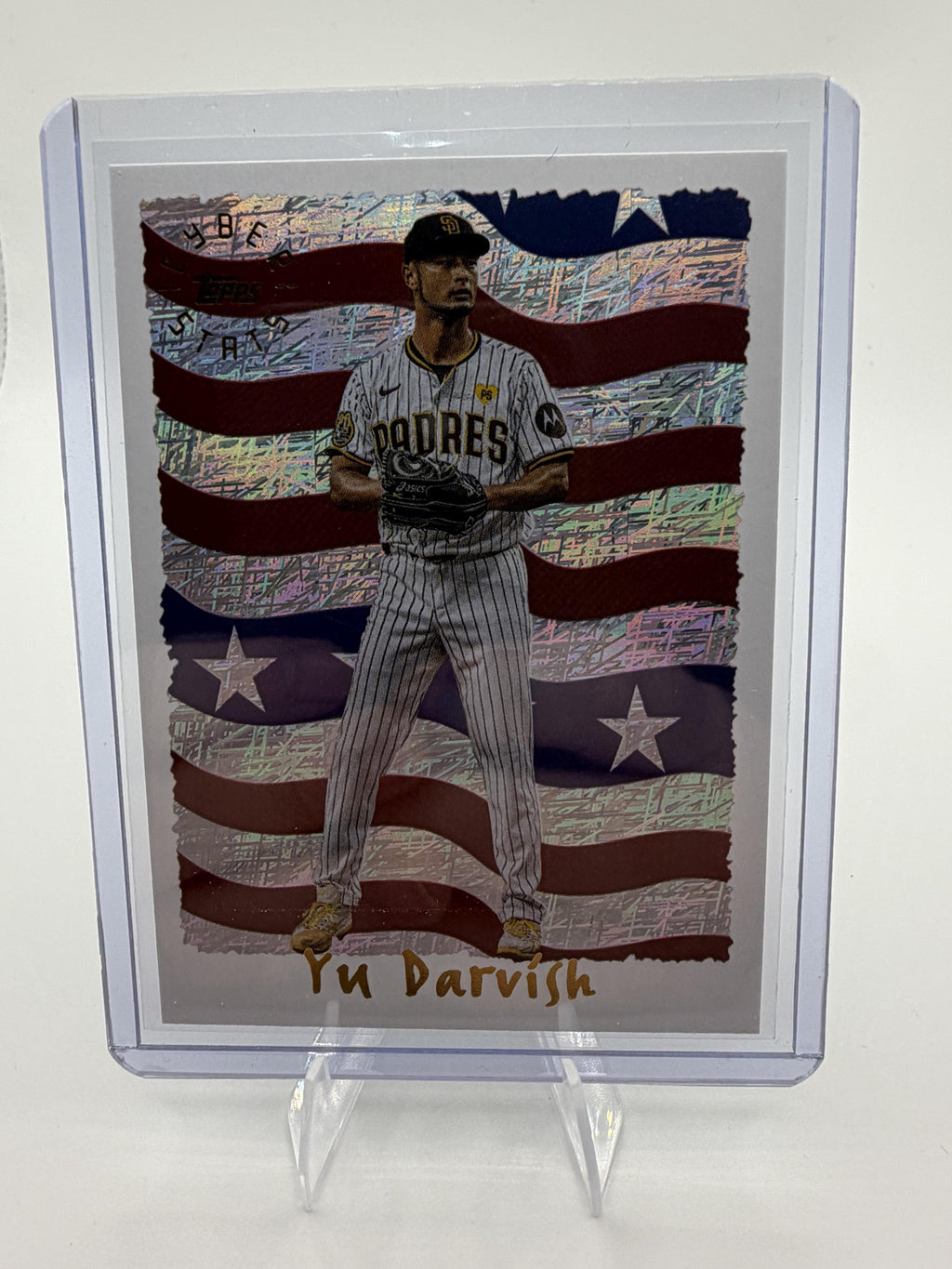 2025 Topps Archives Yu Darvish 1995 Cyberstats Card #95C-4 Padres