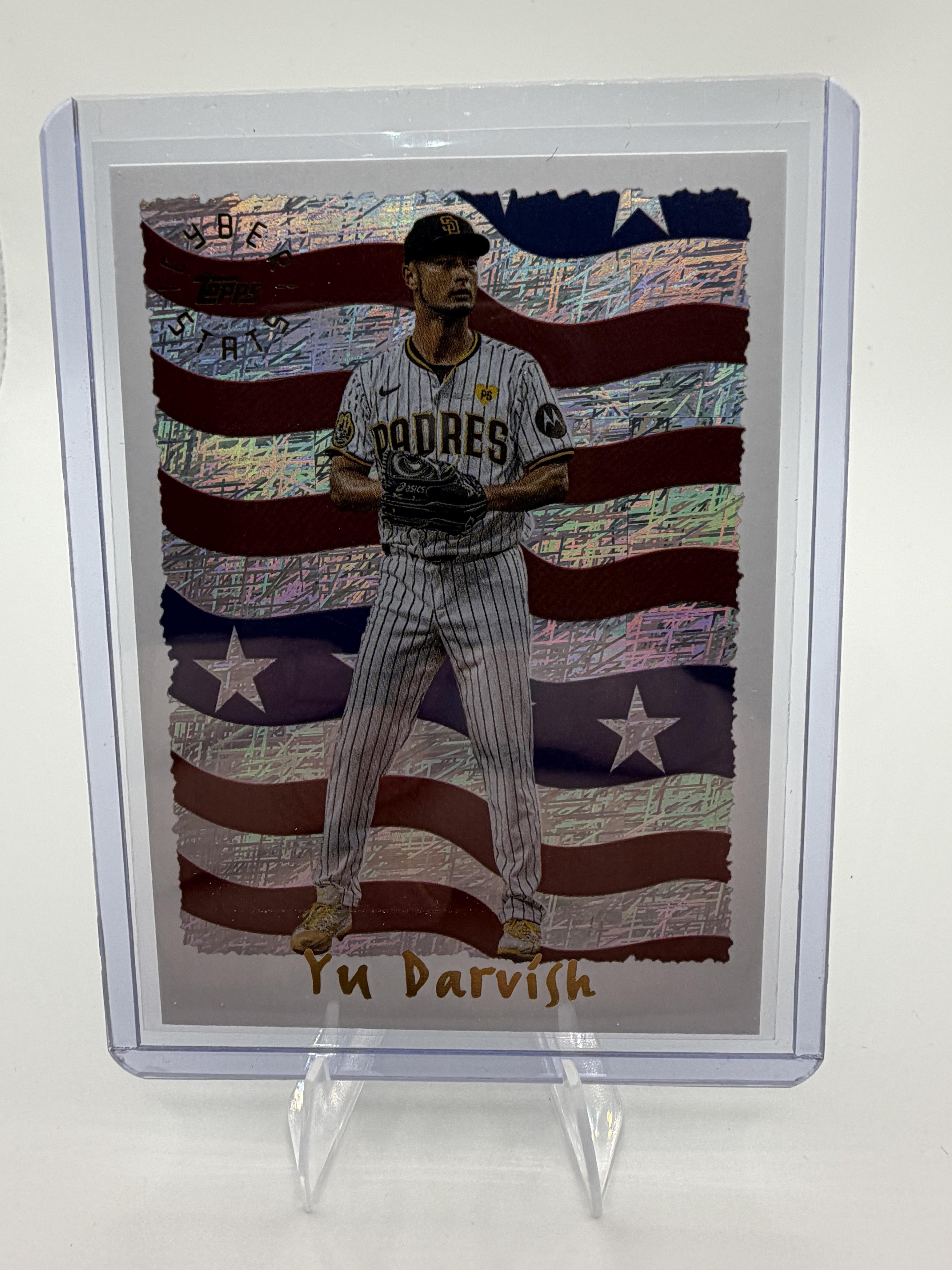 2025 Topps Archives Yu Darvish 1995 Cyberstats Card #95C-4 Padres