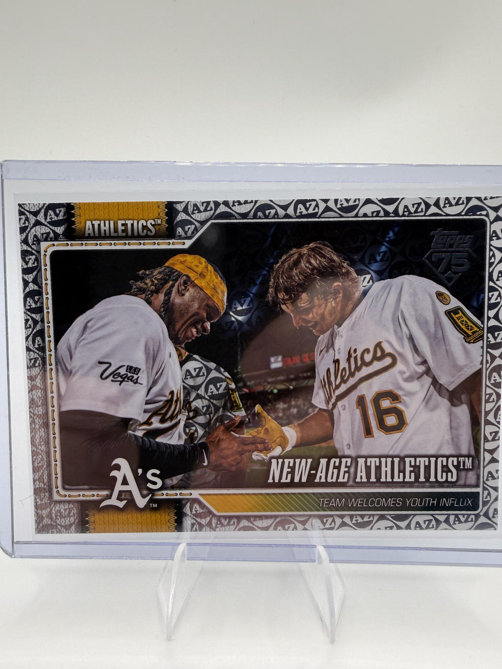 2026 Topps New-Age Athletics #122 Oakland A's Butler/Kurtz Insert Card