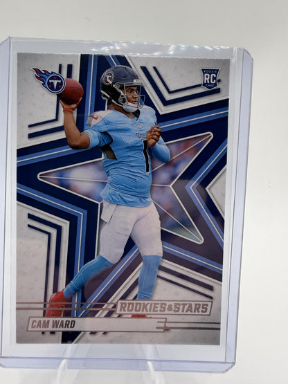 2025 Panini Rookies & Stars Cam Ward Rookie Card #111 Titans QB