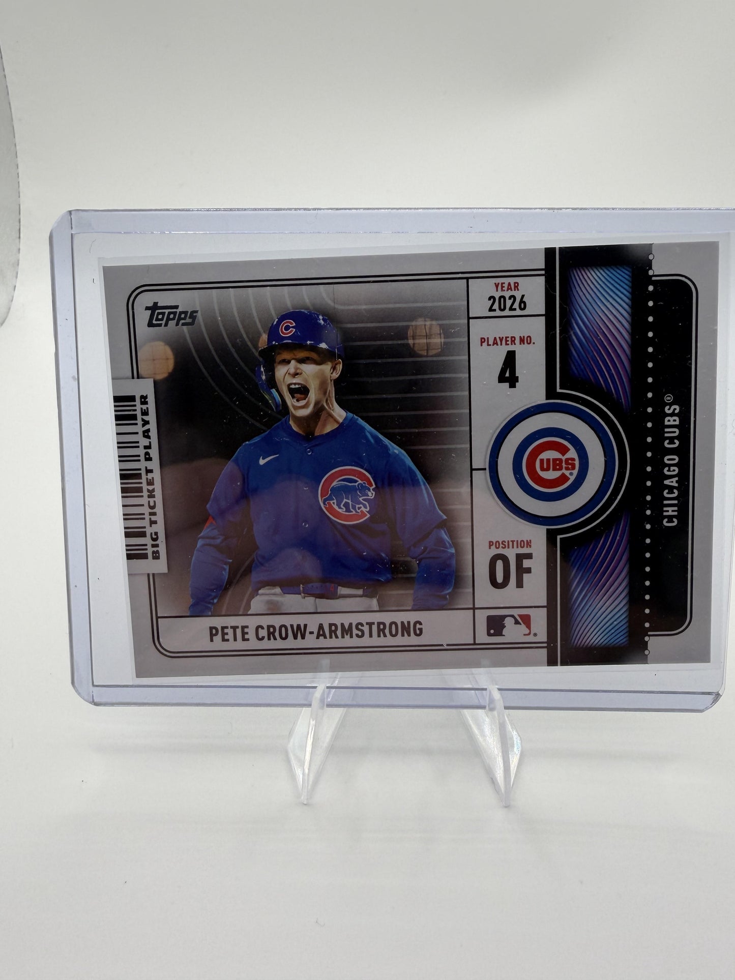 2026 Topps Pete Crow-Armstrong Big Ticket Insert Card #BTP-13 Chicago Cubs