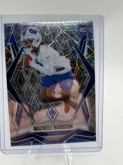 2025 Panini Phoenix Maxwell Hairston Rookie Card RC Laser Parallel #237 Bills