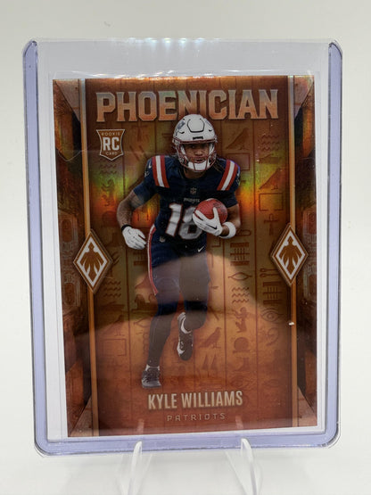 2025 Panini Phoenix Phoenician Kyle Williams RC Rookie Card #25 Patriots