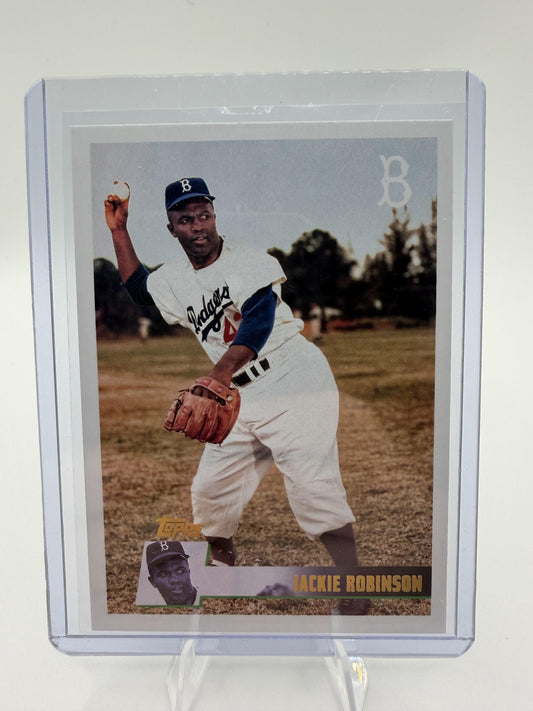 2025 Topps Archives Jackie Robinson Dodgers Legend Card #126