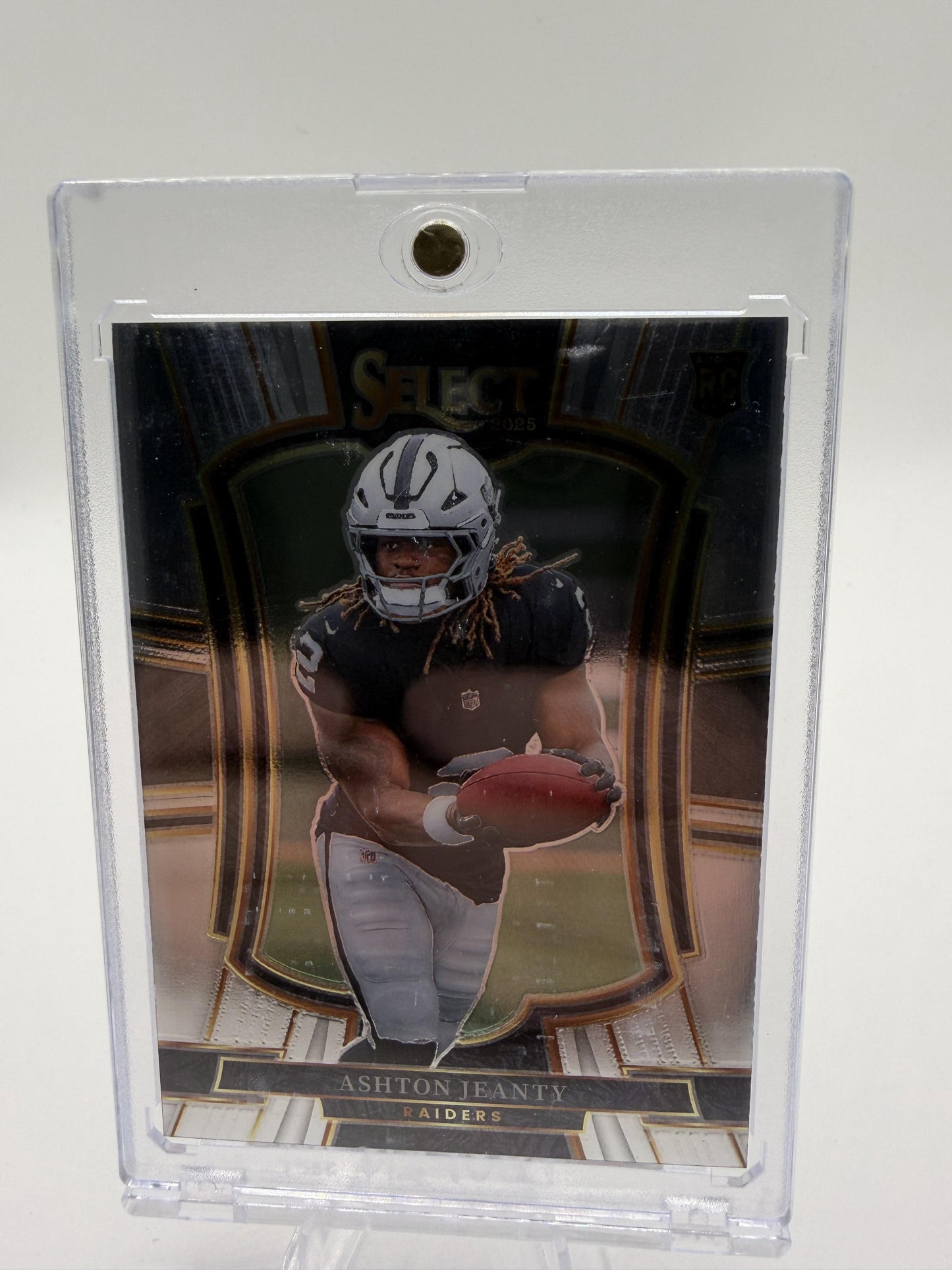 2025 Panini Select Ashton Jeanty Premier Level Silver Prizm Rookie Card #104 RC