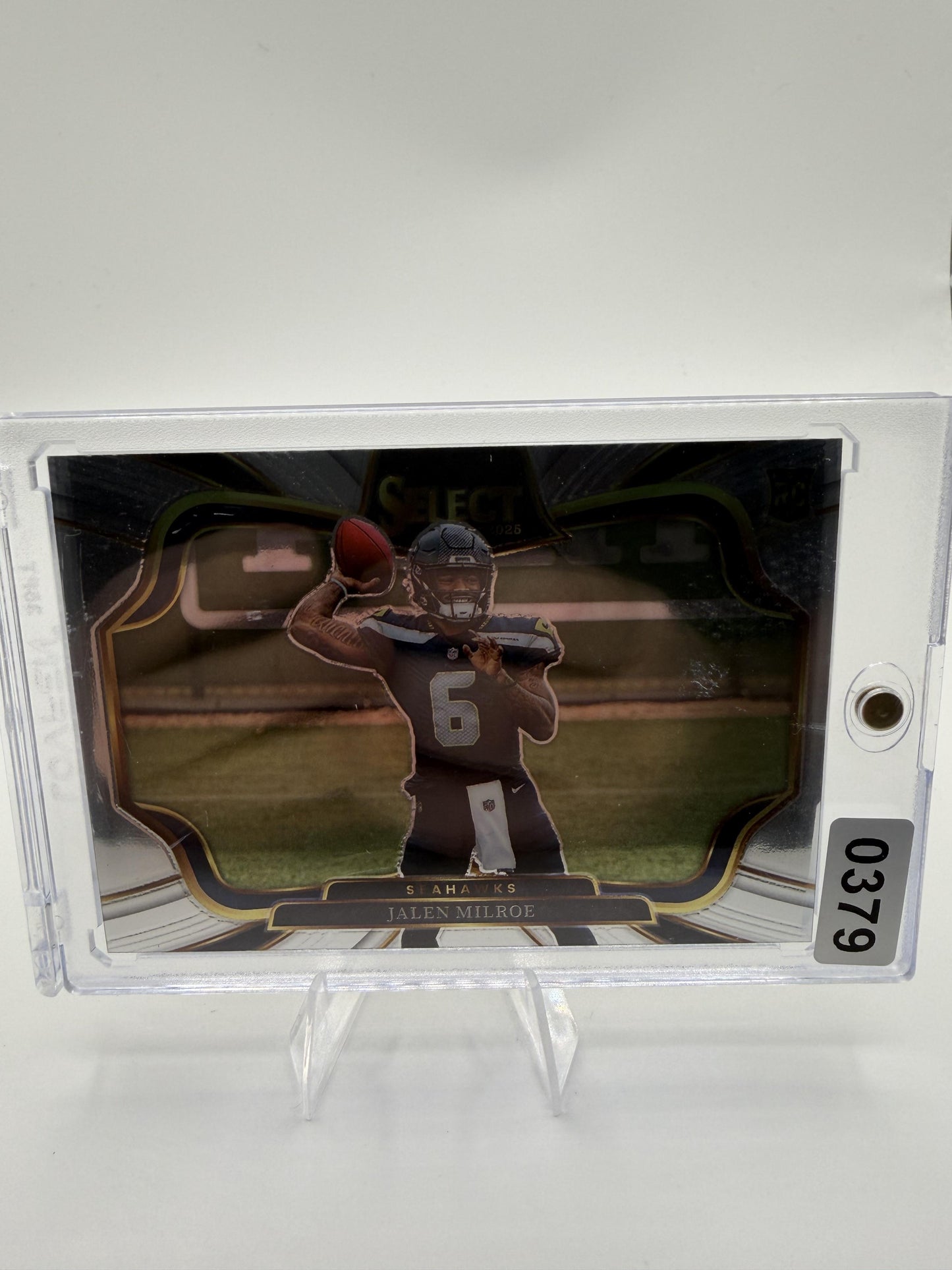 2025 Panini Select Jalen Milroe Field Level Silver Prizm Rookie Card #414 RC