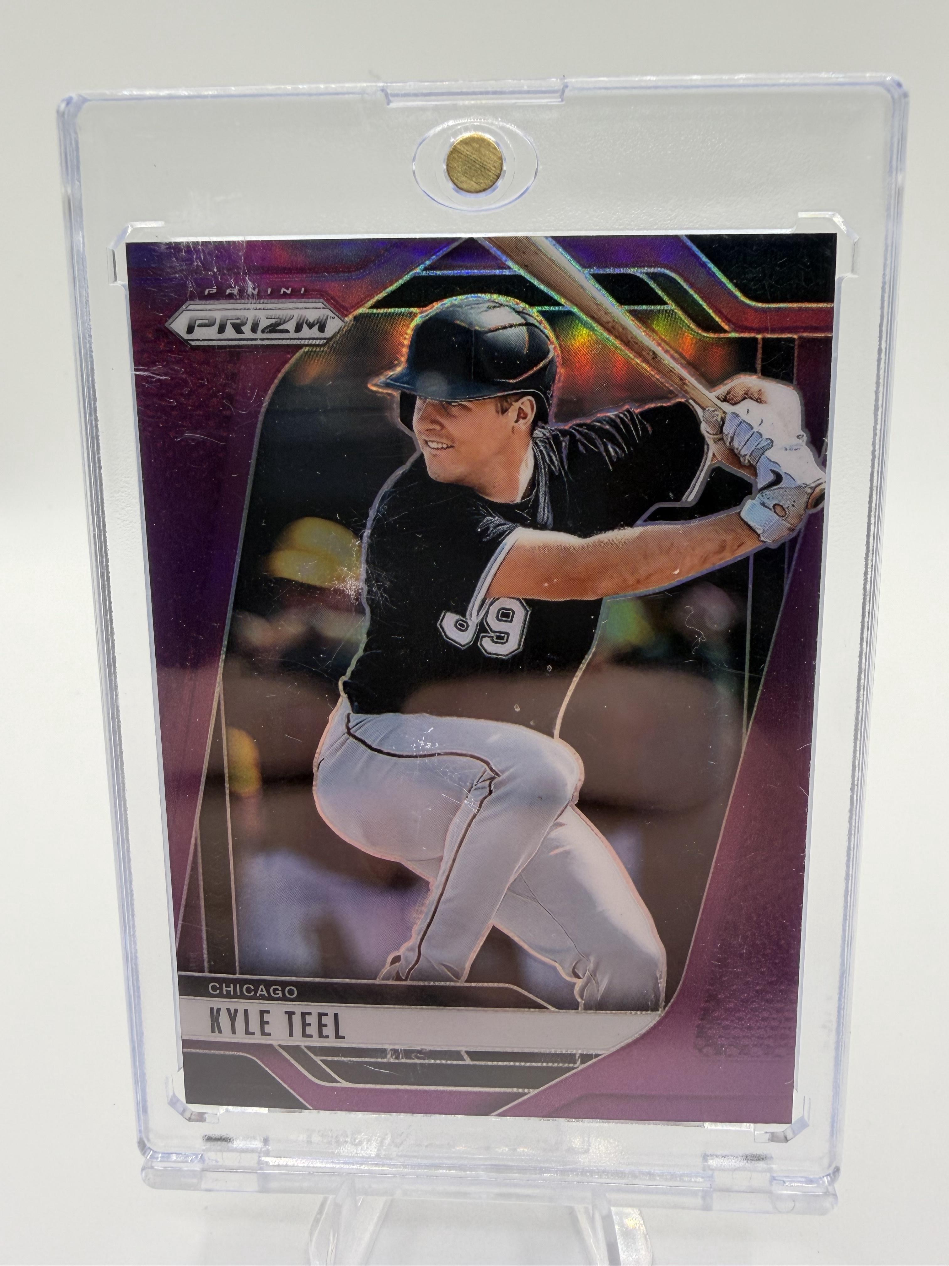 2025 Panini Prizm Baseball Kyle Teel Purple Prizm Card /149 #193 Red Sox
