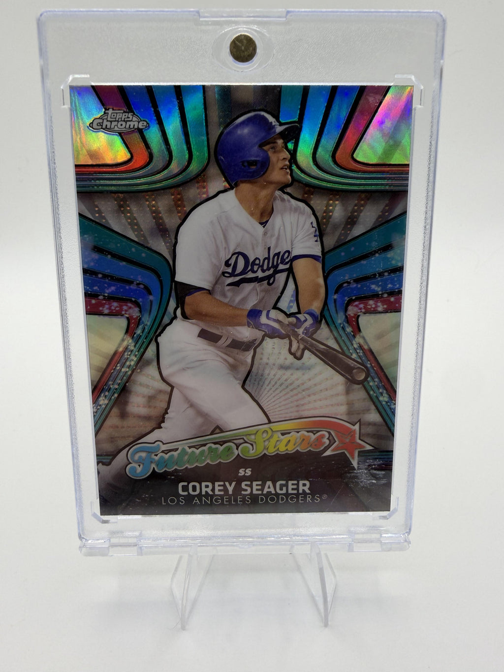 2017 Topps Chrome Future Stars Corey Seager Card #FS-15 Dodgers