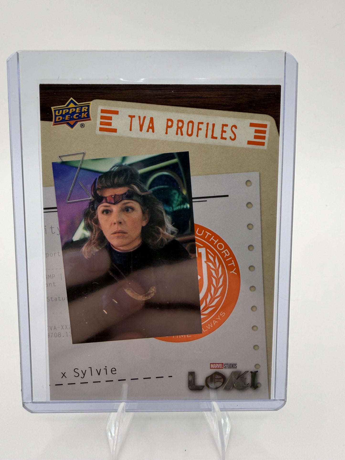 2023 Upper Deck Marvel Loki Sylvie Sophia Di Martino TVA Profiles P-7 Card