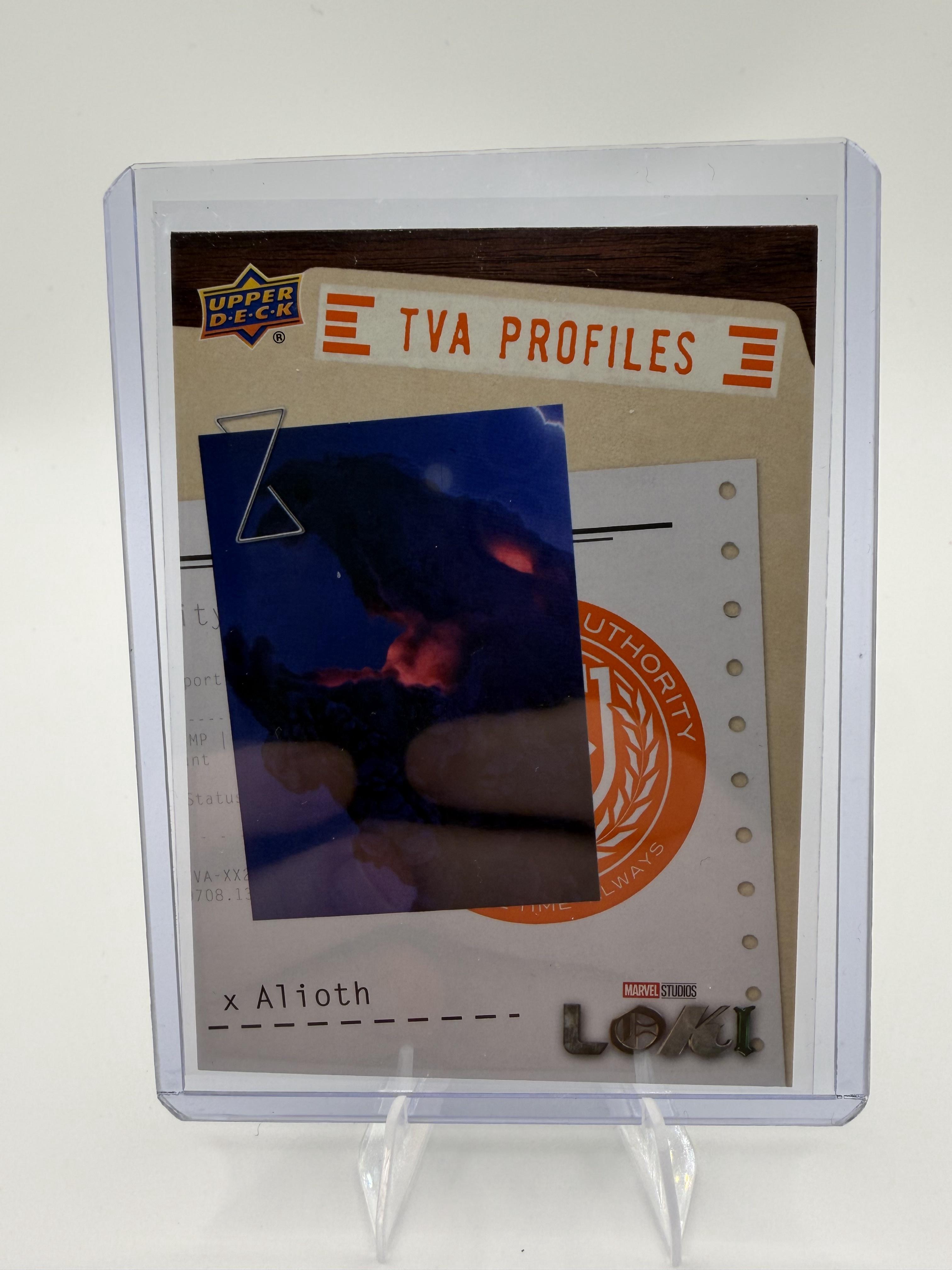 2023 Upper Deck Marvel Loki TVA Profiles Alioth P-13 Insert Card