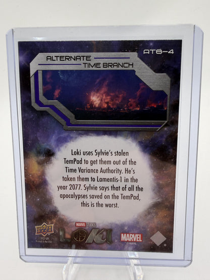 2023 Upper Deck Marvel Loki Alternate Time Branch Lamentis-1 ATB-4 Insert Card