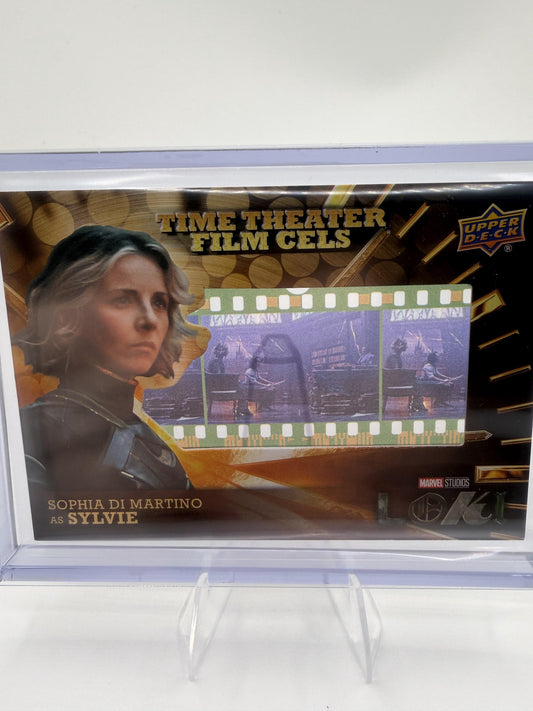 2023 Upper Deck Marvel Loki Sylvie Sophia Di Martino Film Cel Card #TTFC-32