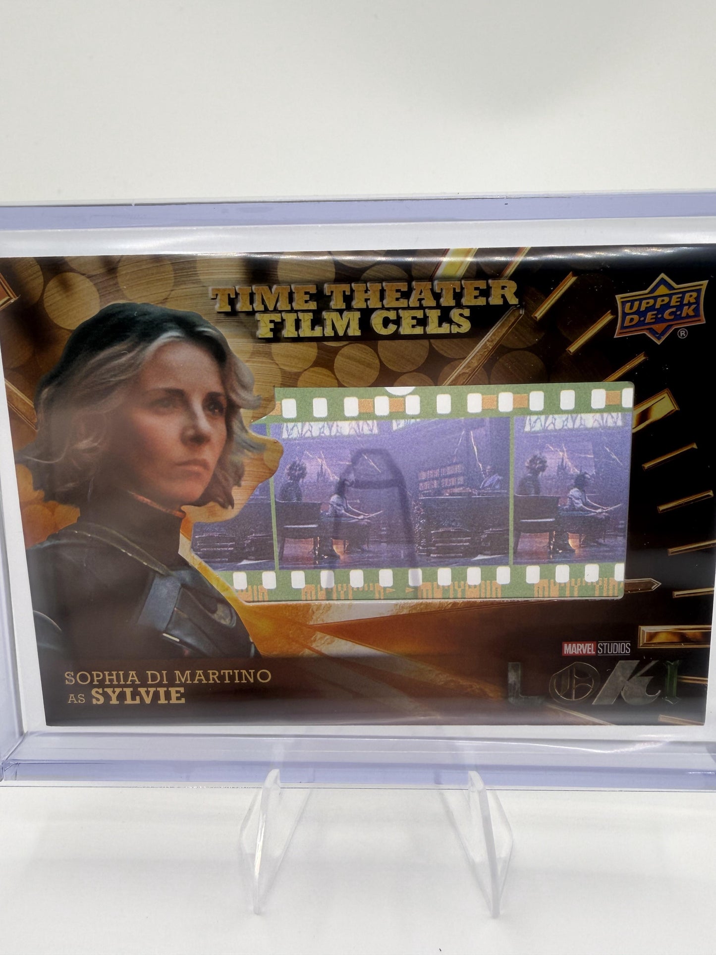 2023 Upper Deck Marvel Loki Sylvie Sophia Di Martino Film Cel Card #TTFC-32
