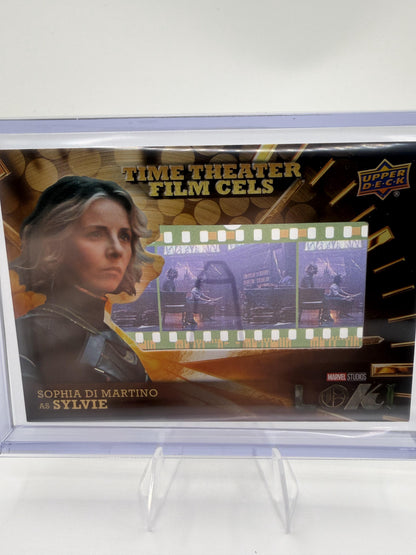 2023 Upper Deck Marvel Loki Sylvie Sophia Di Martino Film Cel Card #TTFC-32