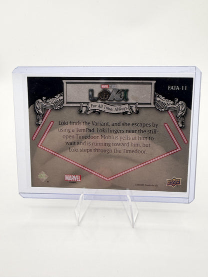 2023 Upper Deck Marvel Loki Both Variants Escape Card #FATA-11