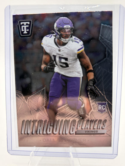2024 Panini Totally Certified Dallas Turner Intriguing Players Rookie Card #20