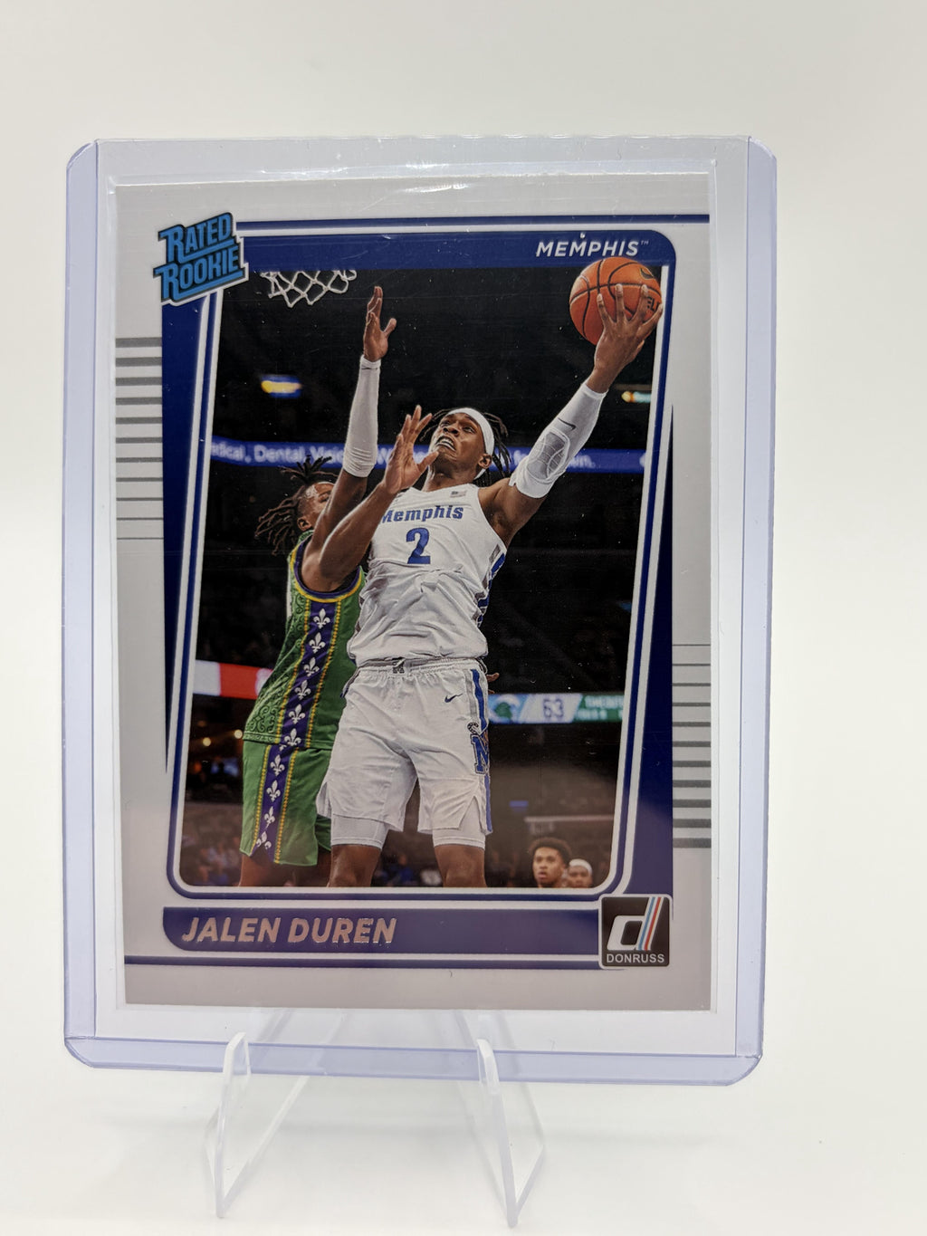 2022 Panini Chronicles Jalen Duren Rated Rookie RC Card #13 Memphis