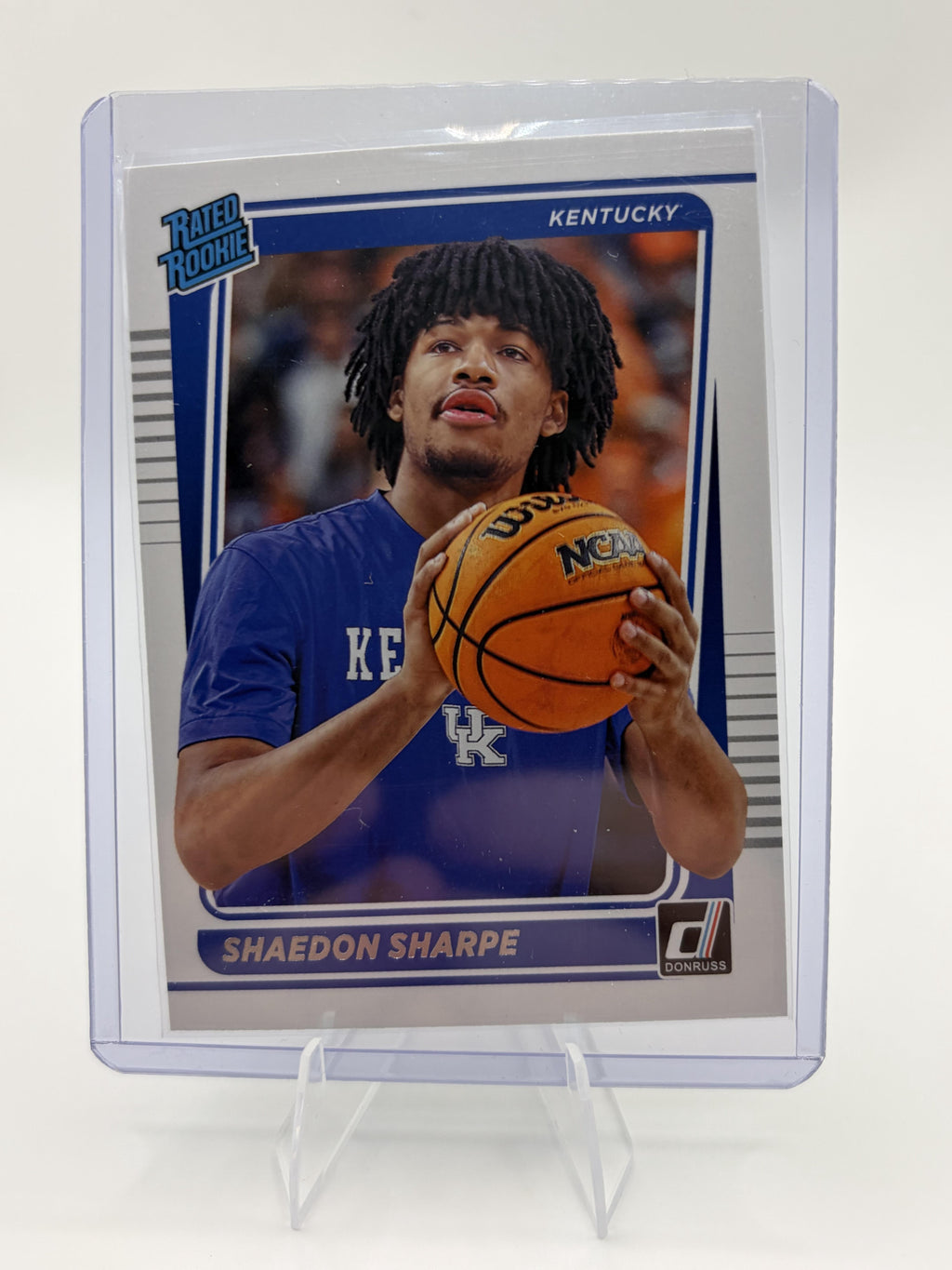 2022 Panini Chronicles Shaedon Sharpe Rated Rookie RC Card #5 Kentucky