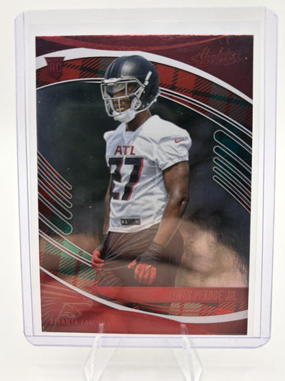 2025 Panini Absolute James Pearce Jr. Rookie Card #135 Atlanta Falcons RC