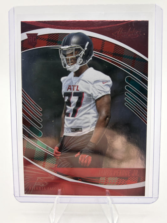 2025 Panini Absolute James Pearce Jr. Rookie Card #135 Atlanta Falcons RC