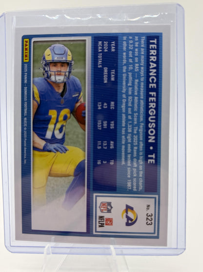 2025 Panini Donruss Terrance Ferguson Rated Rookie Card #323 LA Rams RC