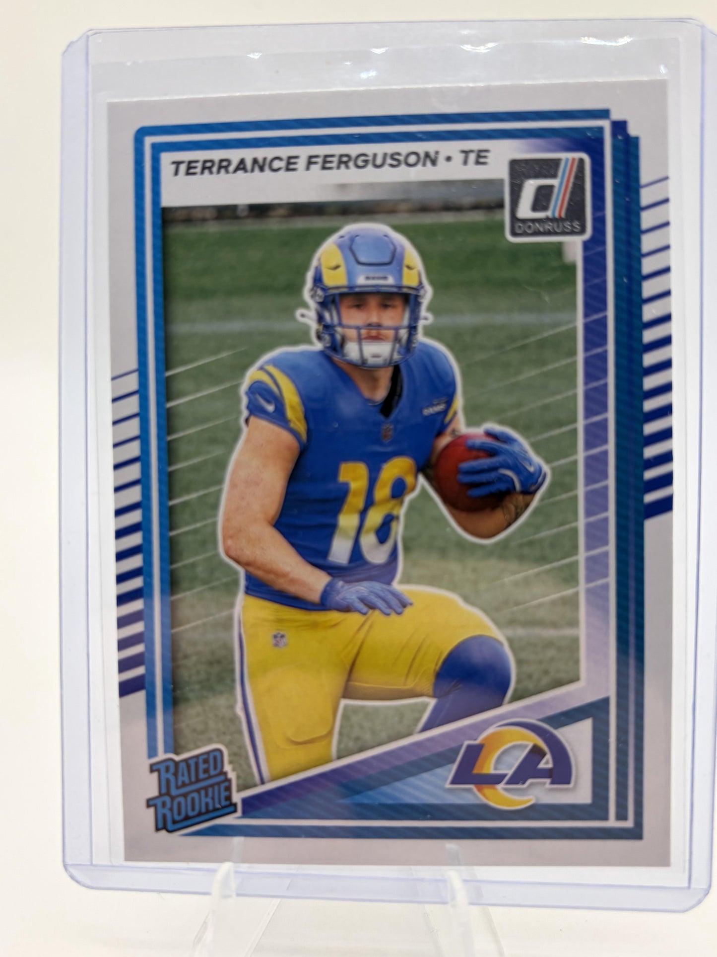 2025 Panini Donruss Terrance Ferguson Rated Rookie Card #323 LA Rams RC