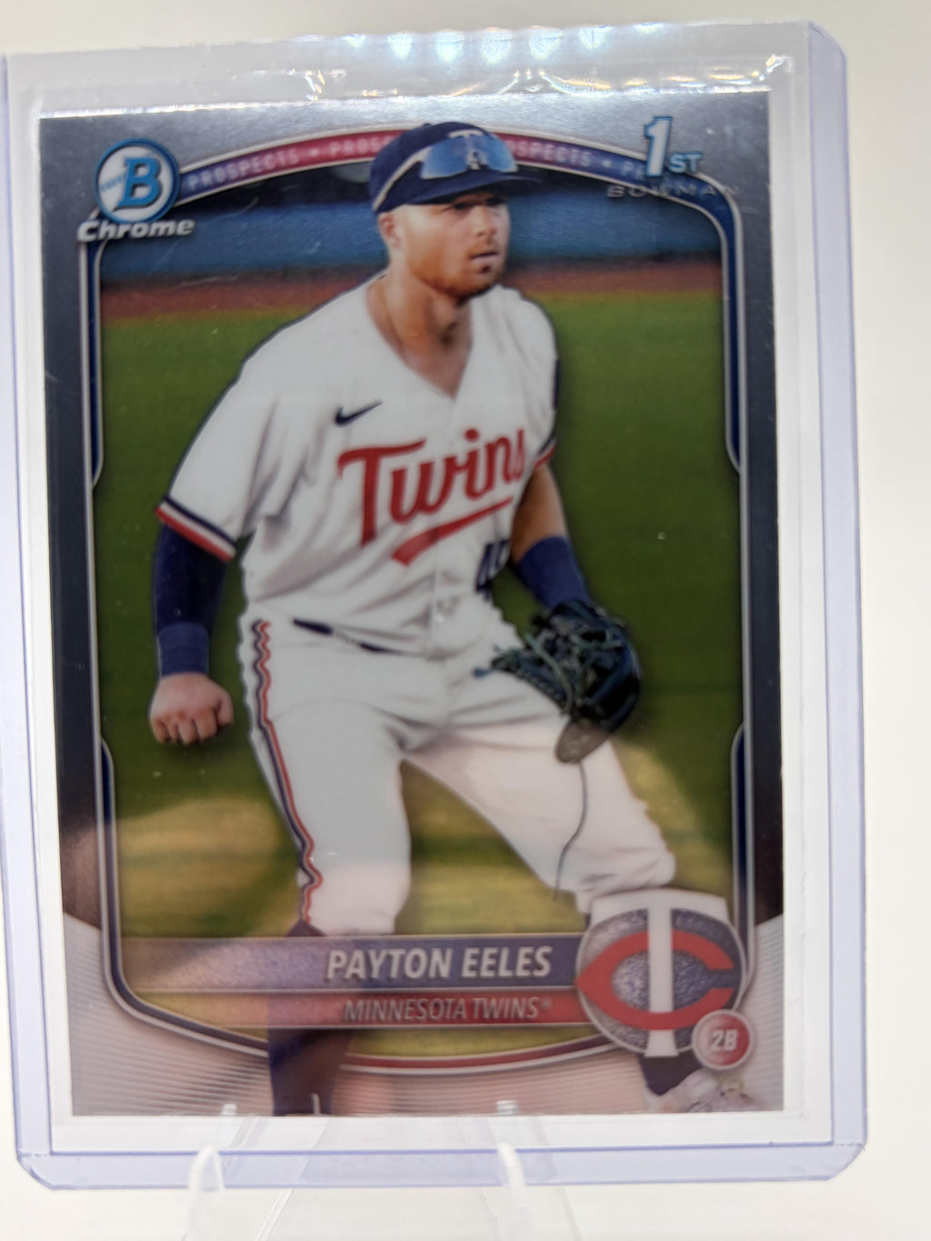 2025 Bowman Chrome Payton Eeles Card #BCP-78 Minnesota Twins Prospect