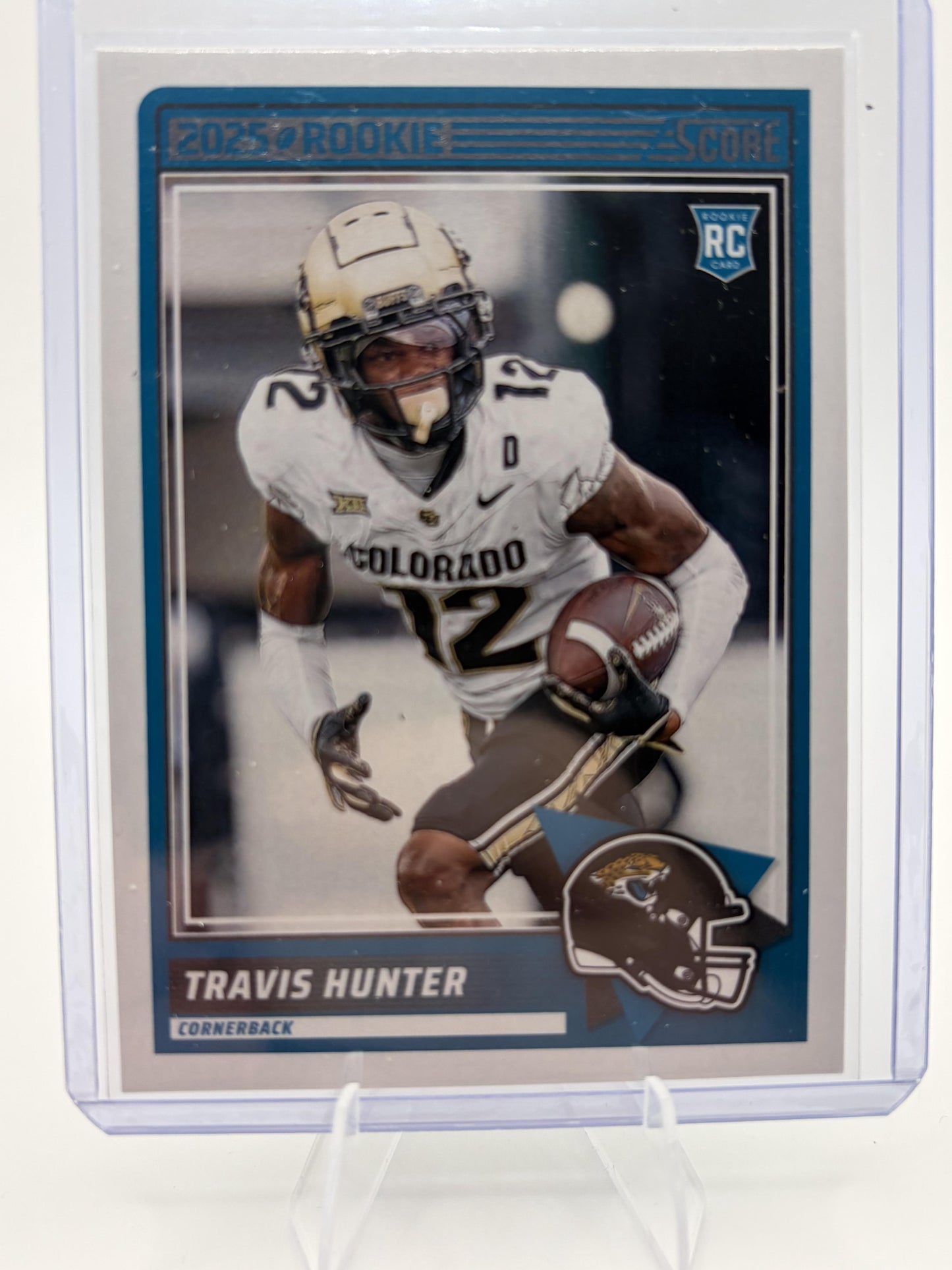 2025 Panini Score Travis Hunter RC Rookie Jacksonville Jaguars Card #20