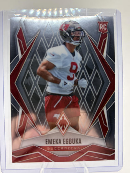 2025 Panini Phoenix Emeka Egbuka RC Rookie Tampa Bay Buccaneers Card #225