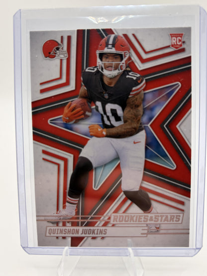 2025 Panini Rookies & Stars Quinshon Judkins Rookie Card #171 Browns RC