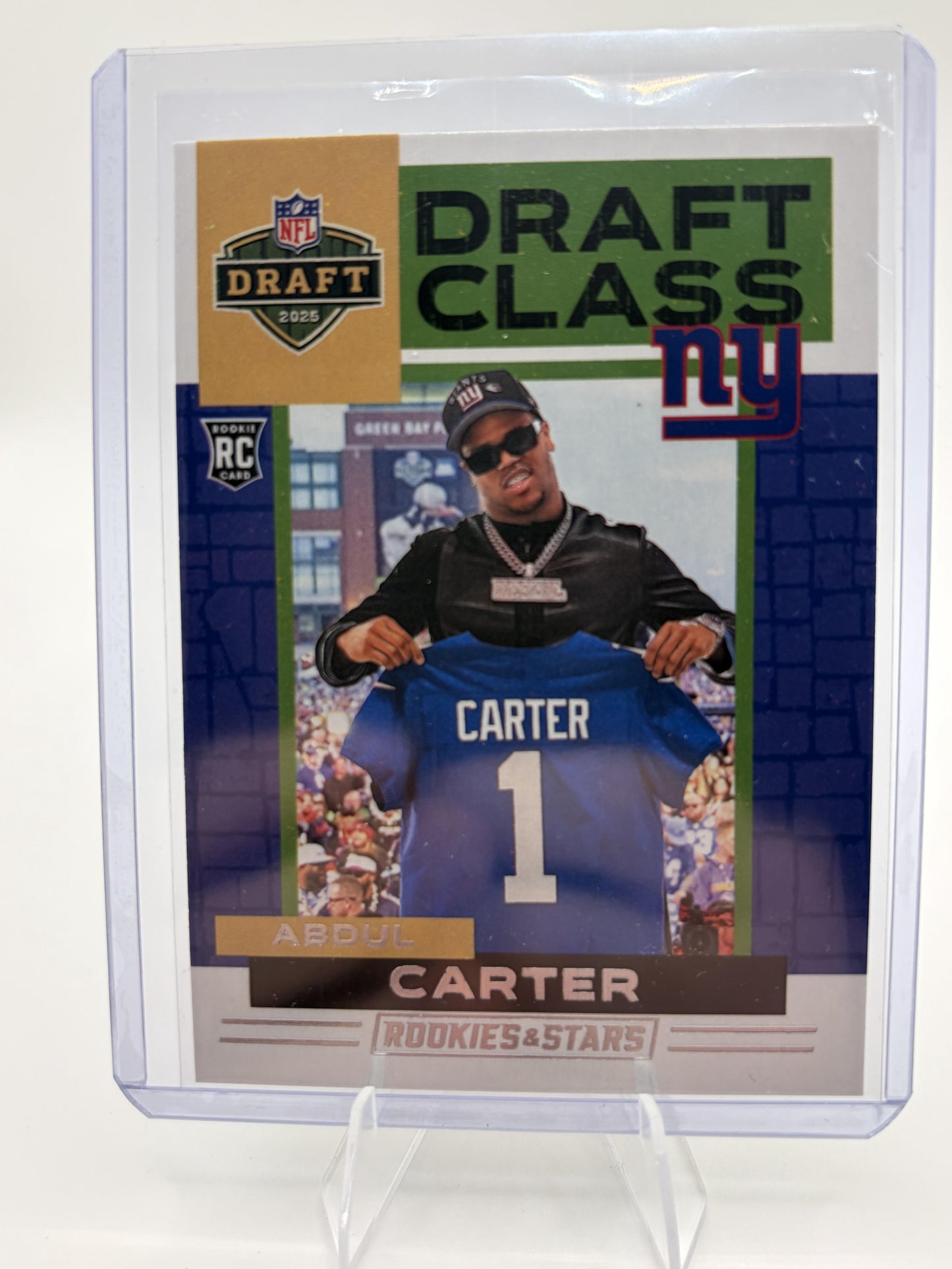 2025 Panini Rookies & Stars Abdul Carter Draft Class NY Giants RC Card #4