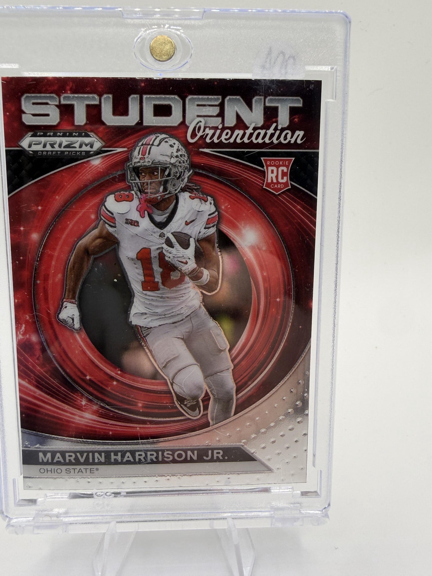 2024 Panini Prizm Draft Picks Marvin Harrison Jr. RC Card #SO-MHJ Orientation